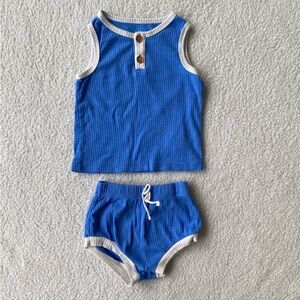 Cat & Jack Baby Ribbed Tank and Shorts Set